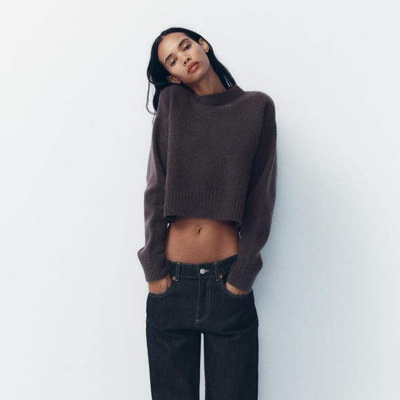 Zara Sweaters - ZARA Soft Knit Short Sweater